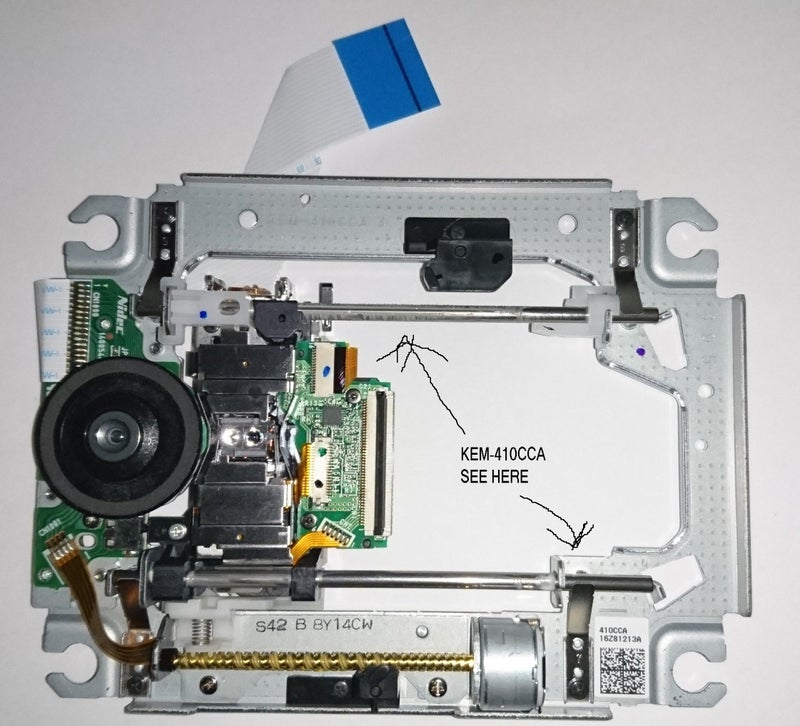 Totalconsole KEM-410CCA Original Replacement Full Optical Block for Sony Play Station 3 - Image 3